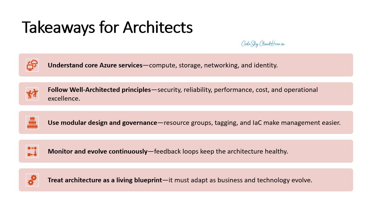 Azure Solutions Architecture Foundations